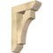 Ekena Millwork Westlake Slat Rough Sawn Bracket w/ Offset Brace, Douglas Fir, 8"W x 26"D x 38"H BKT0806X26X38WTL06RDF - alternate 1